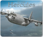 C-130 Hercules Aircraft Mouse Pad